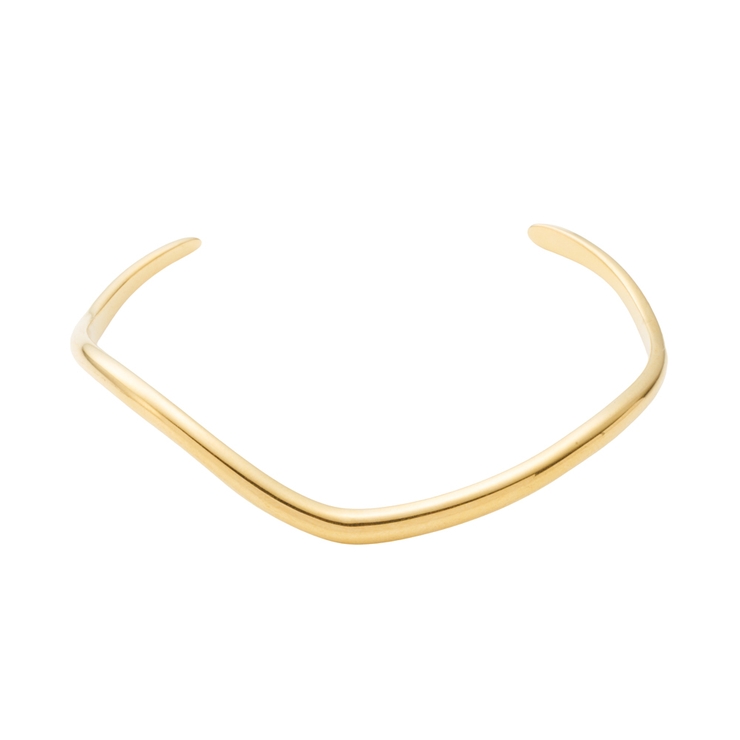 ゴールド | サージカルステンレス 金属アレルギー対応 バングル | CREAM-DOT