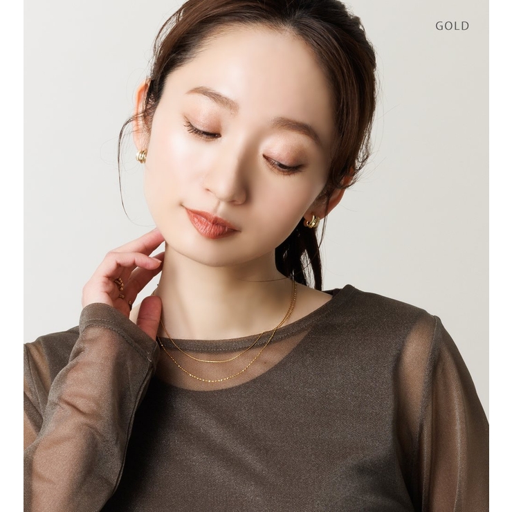 サージカルステンレス 金属アレルギー対応 ネックレス | CREAM-DOT | 詳細画像9 