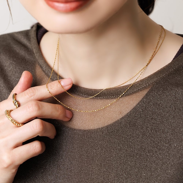 サージカルステンレス 金属アレルギー対応 ネックレス | CREAM-DOT | 詳細画像10 