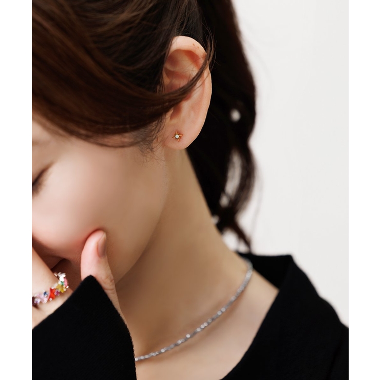 サージカルステンレス 金属アレルギー対応 ピアス | CREAM-DOT | 詳細画像8 