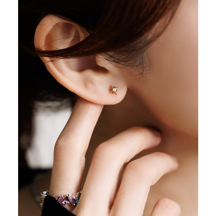 サージカルステンレス 金属アレルギー対応 ピアス | CREAM-DOT | 詳細画像9 