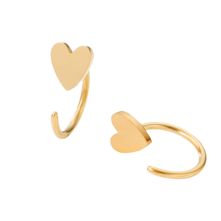 ゴールド | サージカルステンレス 金属アレルギー対応 ピアス | CREAM-DOT