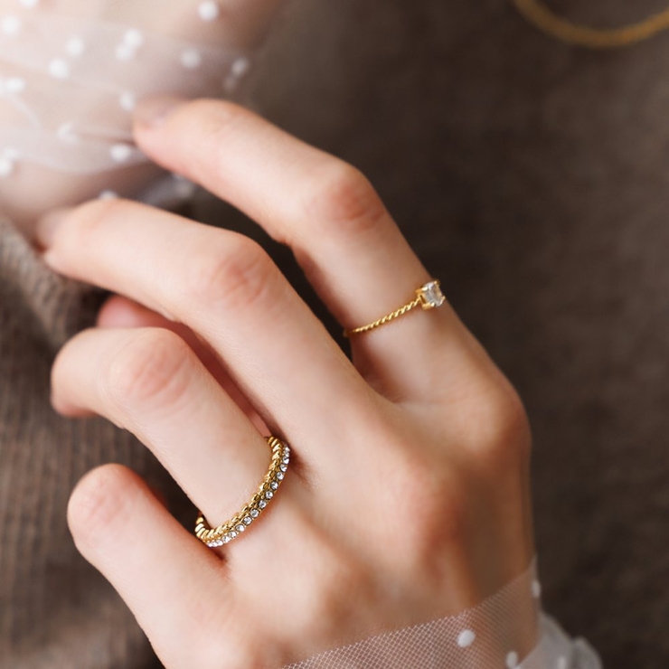 サージカルステンレス 金属アレルギー対応 リング | CREAM-DOT | 詳細画像7 