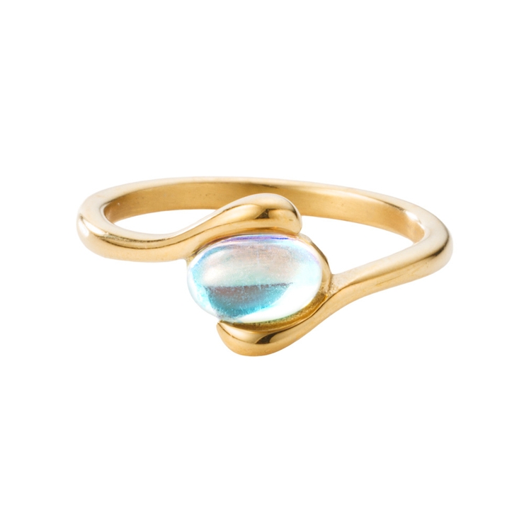 ゴールド | サージカルステンレス 金属アレルギー対応 リング | CREAM-DOT