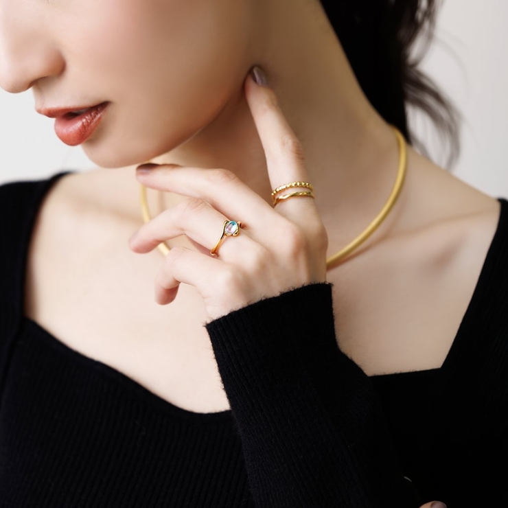 サージカルステンレス 金属アレルギー対応 リング | CREAM-DOT | 詳細画像8 