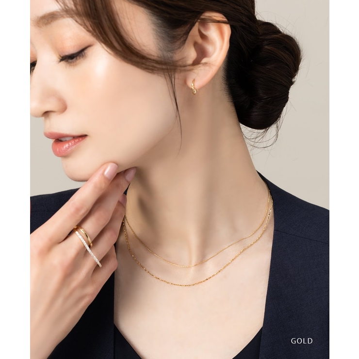 サージカルステンレス 金属アレルギー対応 ネックレス | CREAM-DOT | 詳細画像10 