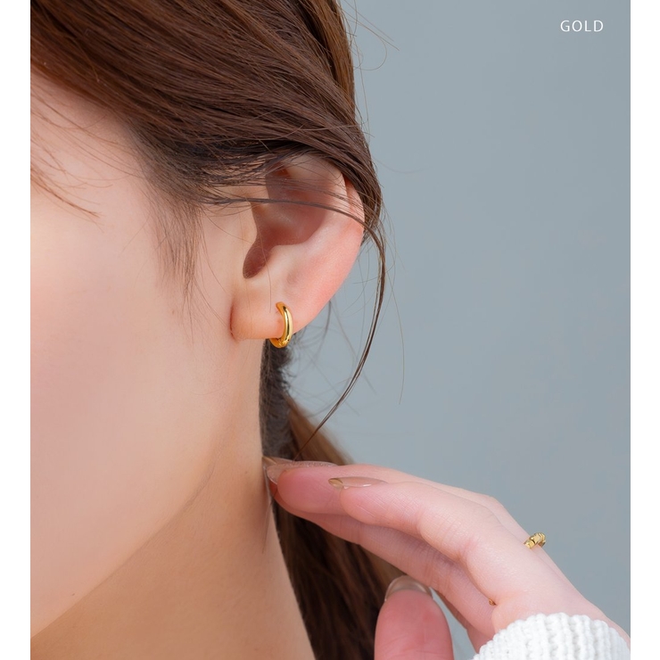 サージカルステンレス 金属アレルギー対応 ピアス | CREAM-DOT | 詳細画像10 