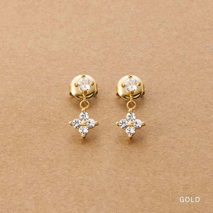 サージカルステンレス 金属アレルギー対応 ピアス | CREAM-DOT | 詳細画像4 