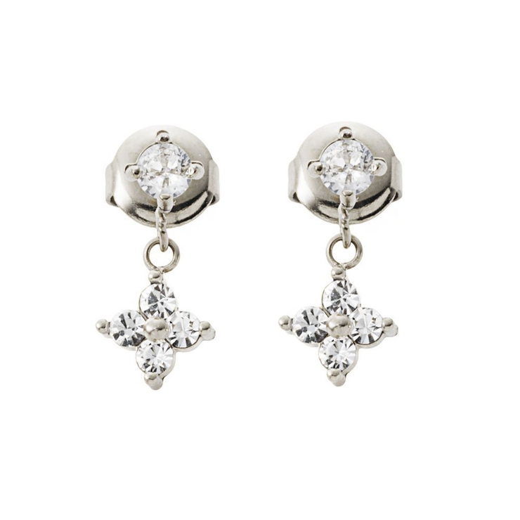 シルバー | サージカルステンレス 金属アレルギー対応 ピアス | CREAM-DOT