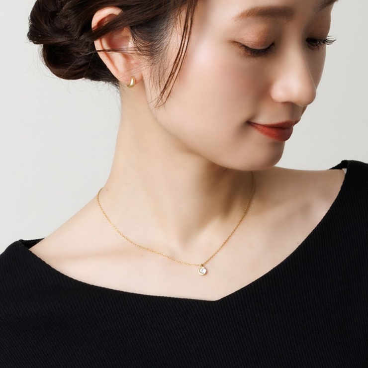 サージカルステンレス 金属アレルギー対応 ネックレス | CREAM-DOT | 詳細画像8 