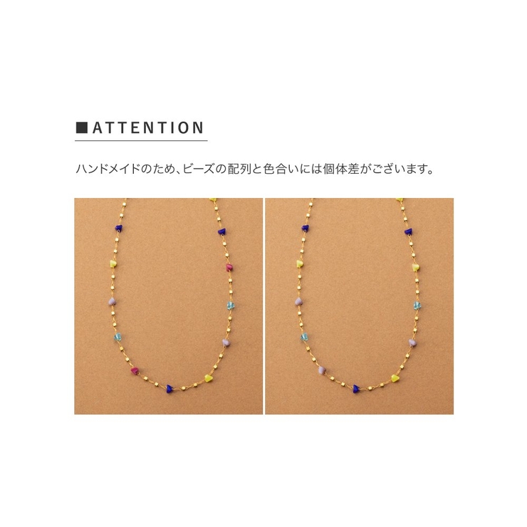 サージカルステンレス 金属アレルギー対応 ネックレス | CREAM-DOT | 詳細画像12 