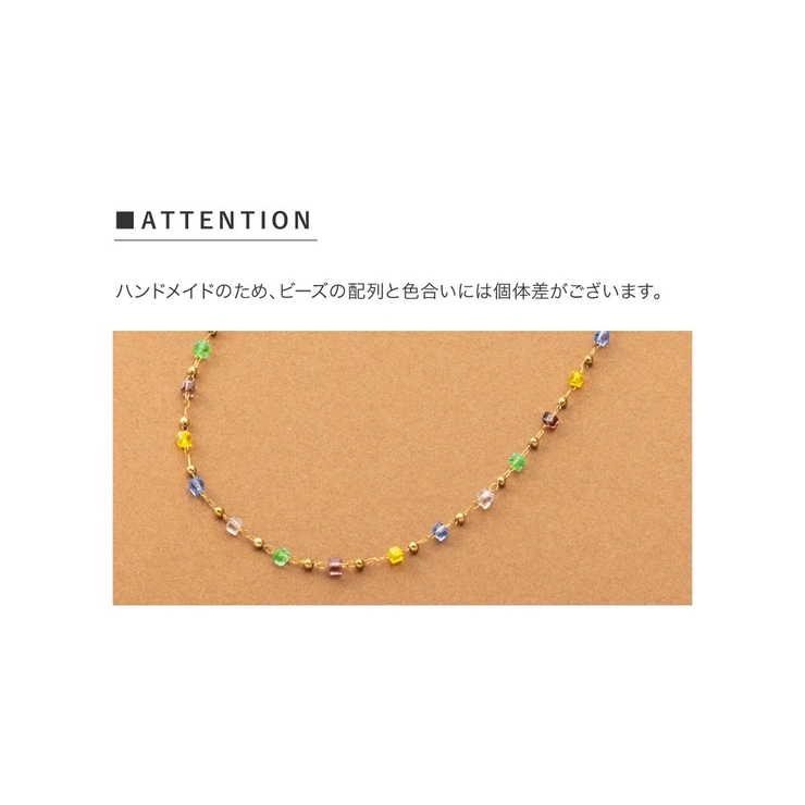 サージカルステンレス 金属アレルギー対応 ネックレス | CREAM-DOT | 詳細画像11 