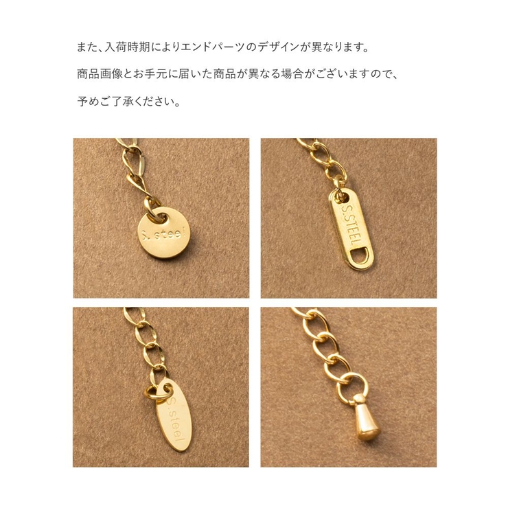 サージカルステンレス 金属アレルギー対応 ネックレス | CREAM-DOT | 詳細画像12 