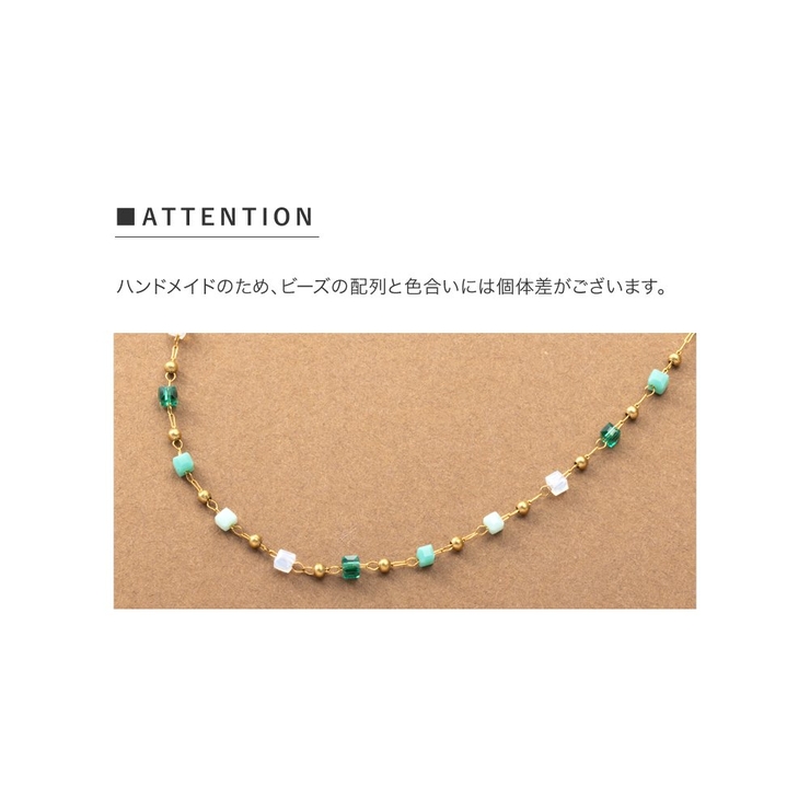 サージカルステンレス 金属アレルギー対応 ネックレス | CREAM-DOT | 詳細画像11 