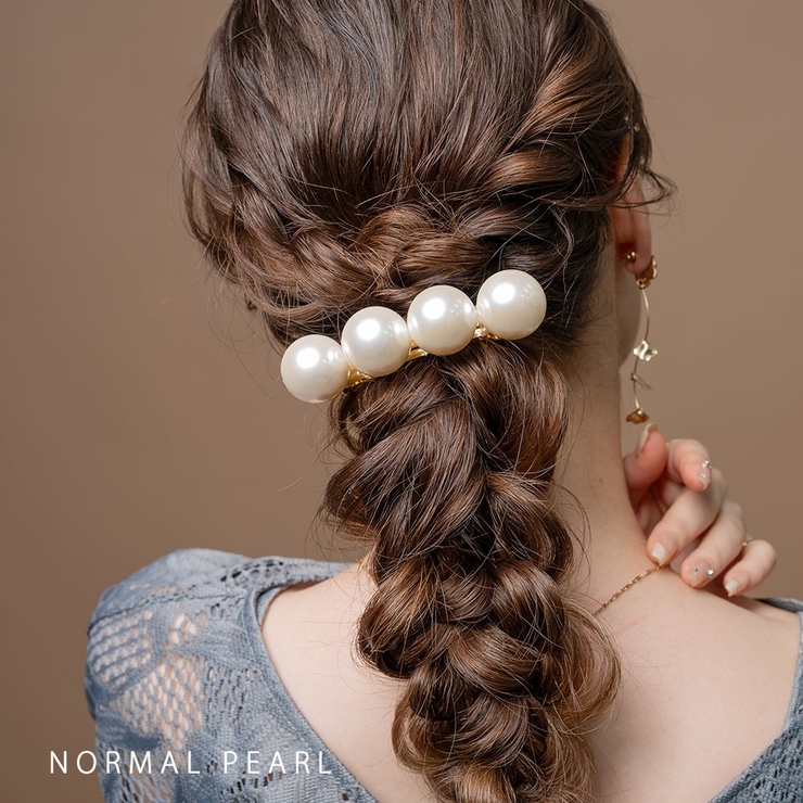 バレッタ ヘアクリップ ヘアアクセサリー | CREAM-DOT | 詳細画像5 