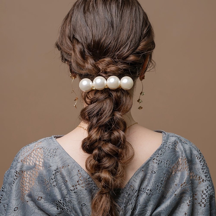 バレッタ ヘアクリップ ヘアアクセサリー | CREAM-DOT | 詳細画像6 