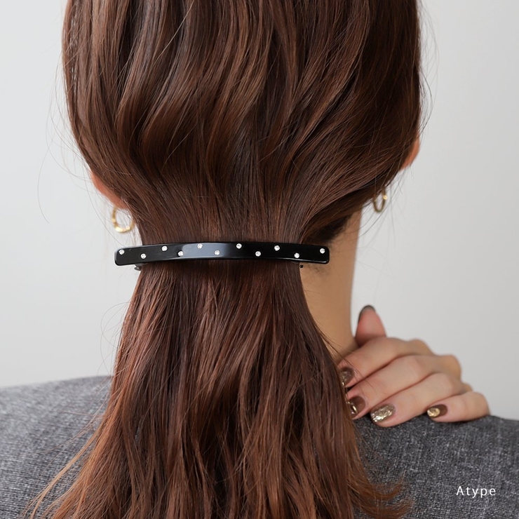 バレッタ ヘアクリップ ヘアアクセサリー | CREAM-DOT | 詳細画像7 