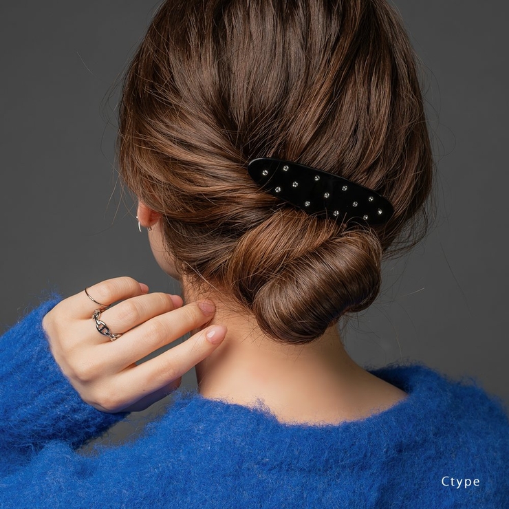 バレッタ ヘアクリップ ヘアアクセサリー | CREAM-DOT | 詳細画像9 
