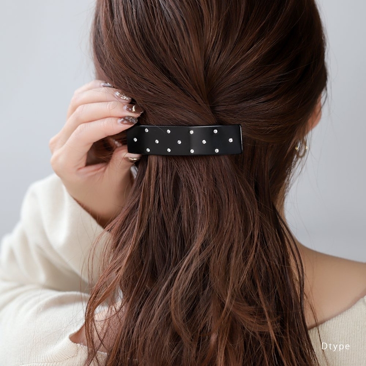 バレッタ ヘアクリップ ヘアアクセサリー | CREAM-DOT | 詳細画像10 