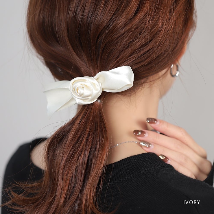 ヘアクリップ ヘアアクセサリー ローズ | CREAM-DOT | 詳細画像5 
