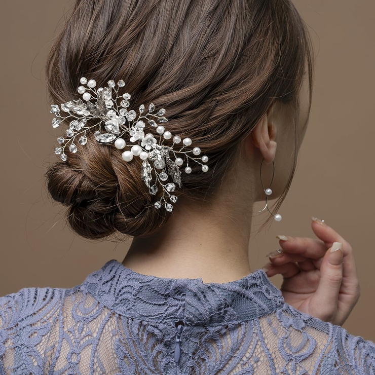 ヘアコーム ヘアピン フラワー | CREAM-DOT | 詳細画像7 