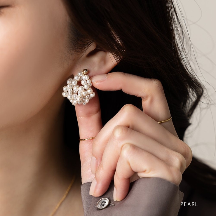 ピアス チタンポスト 低アレルギー | CREAM-DOT | 詳細画像7 