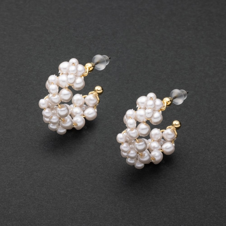 ピアス レディース パヴェ | CREAM-DOT | 詳細画像5 