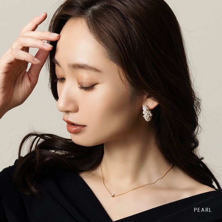 ピアス レディース パヴェ | CREAM-DOT | 詳細画像8 