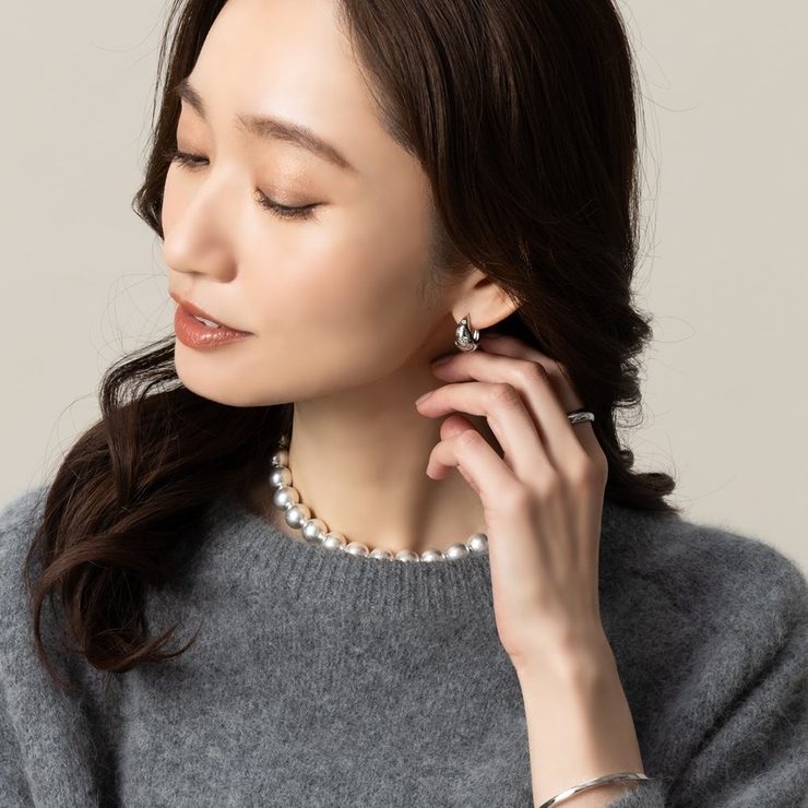 ピアス フープピアス レディース | CREAM-DOT | 詳細画像7 