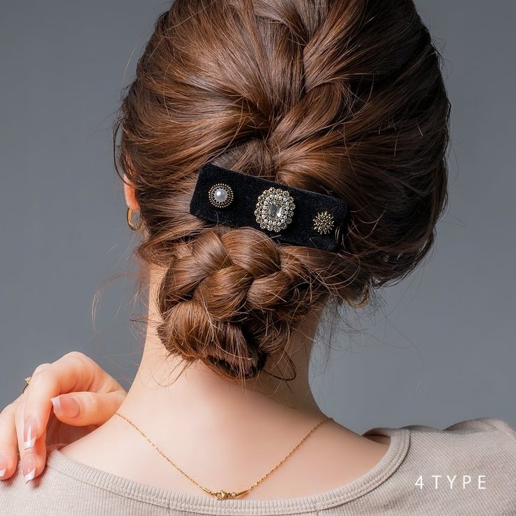 ヘアピン 4タイプ ビジュー | CREAM-DOT | 詳細画像1 