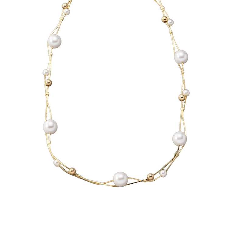 ゴールド | ネックレス レディース ショート | CREAM-DOT