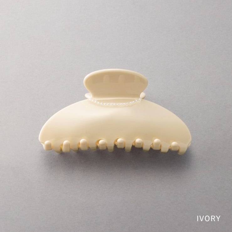 バンスクリップ ヘアクリップ パール | CREAM-DOT | 詳細画像5