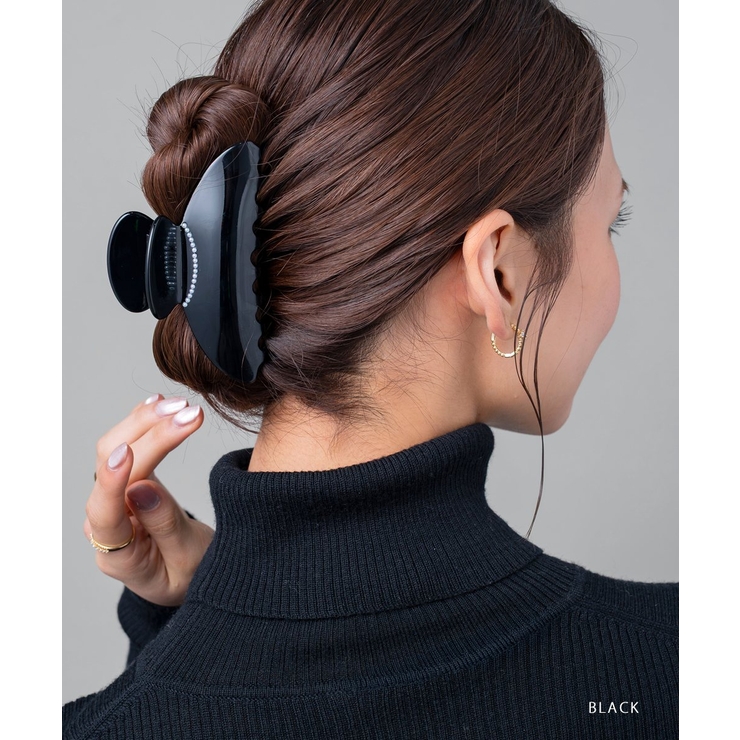 バンスクリップ ヘアクリップ パール | CREAM-DOT | 詳細画像10