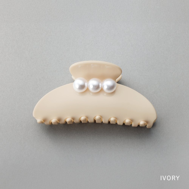 バンスクリップ ヘアクリップ 3粒 | CREAM-DOT | 詳細画像5 