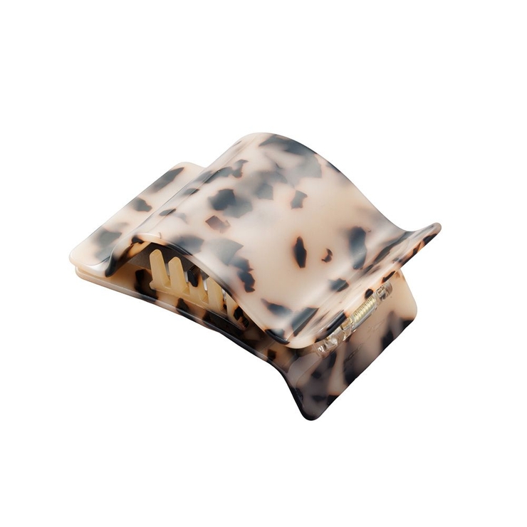 ベージュ | バンスクリップ ヘアクリップ 大きめ | CREAM-DOT