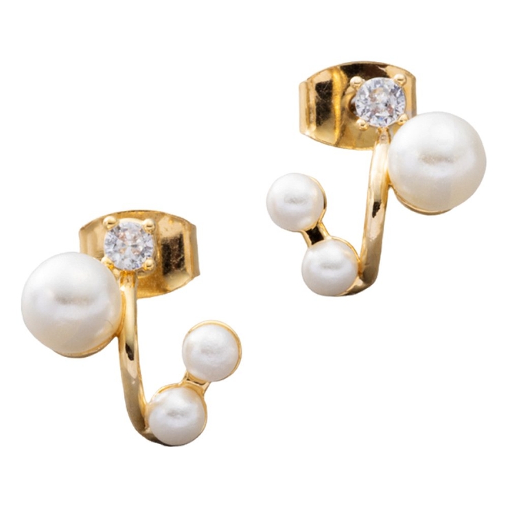 ゴールド | 選べる ピアス イヤリング | CREAM-DOT