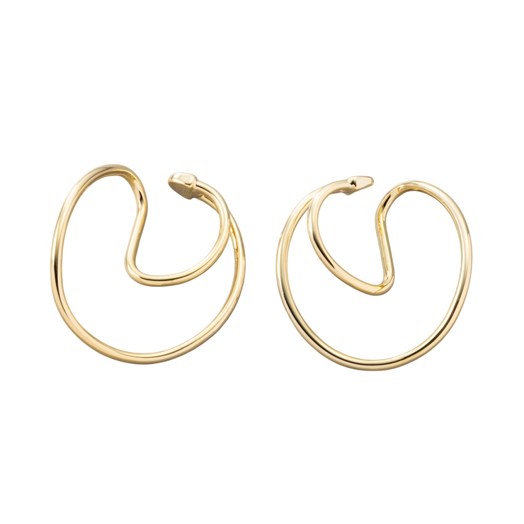 ゴールド | イヤーカフ 金属アレルギー ニッケルフリー | CREAM-DOT