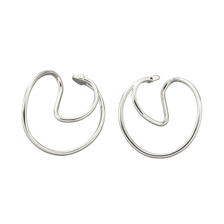 シルバー | イヤーカフ 金属アレルギー ニッケルフリー | CREAM-DOT