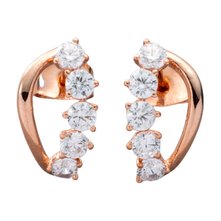 ピンクゴールド | 選べる イヤリング ピアス | CREAM-DOT