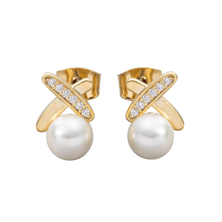 ゴールド | ピアス 金属アレルギー ニッケルフリー | CREAM-DOT