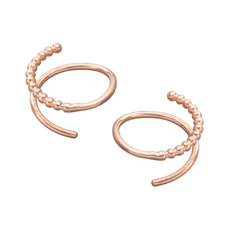 ピンクゴールド | ピアス 金属アレルギー ニッケルフリー | CREAM-DOT