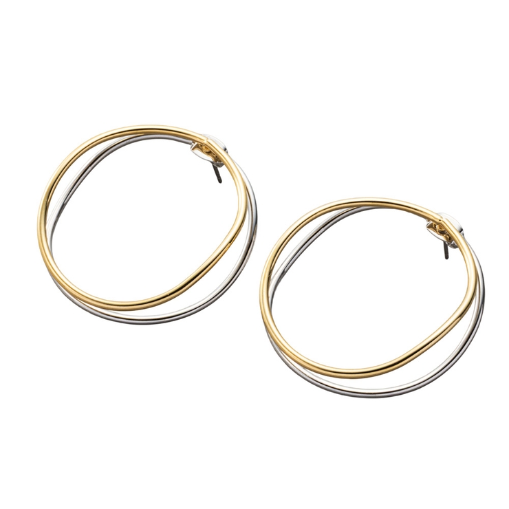 ミックスゴールド | ピアス 金属アレルギー ニッケルフリー | CREAM-DOT