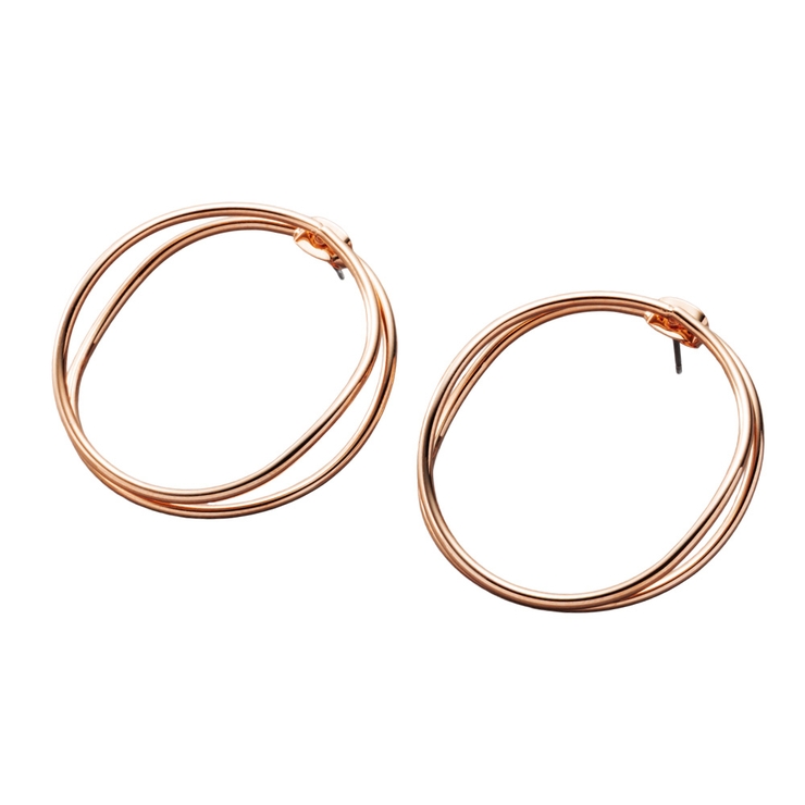 ピンクゴールド | ピアス 金属アレルギー ニッケルフリー | CREAM-DOT