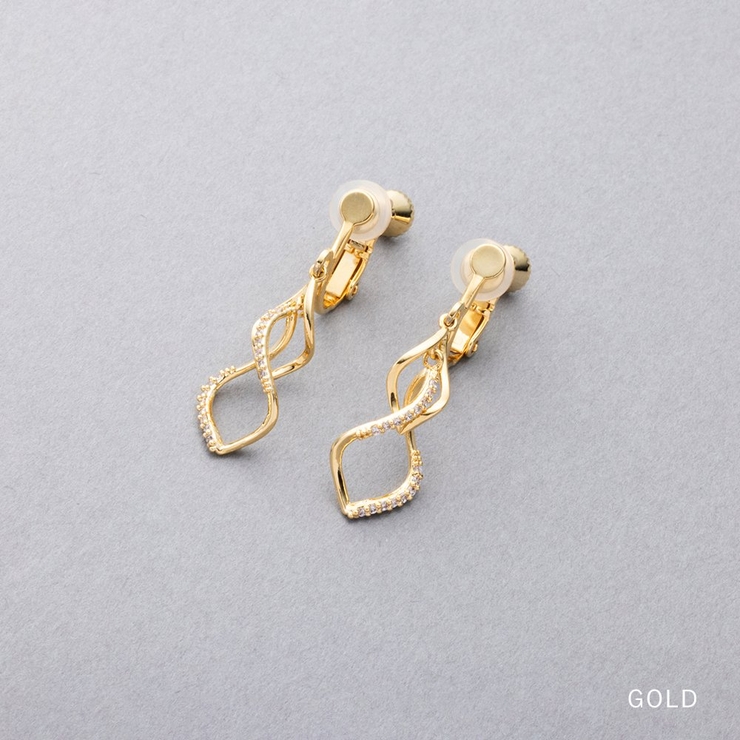 金属アレルギー対応 選べる イヤリング | CREAM-DOT | 詳細画像3 