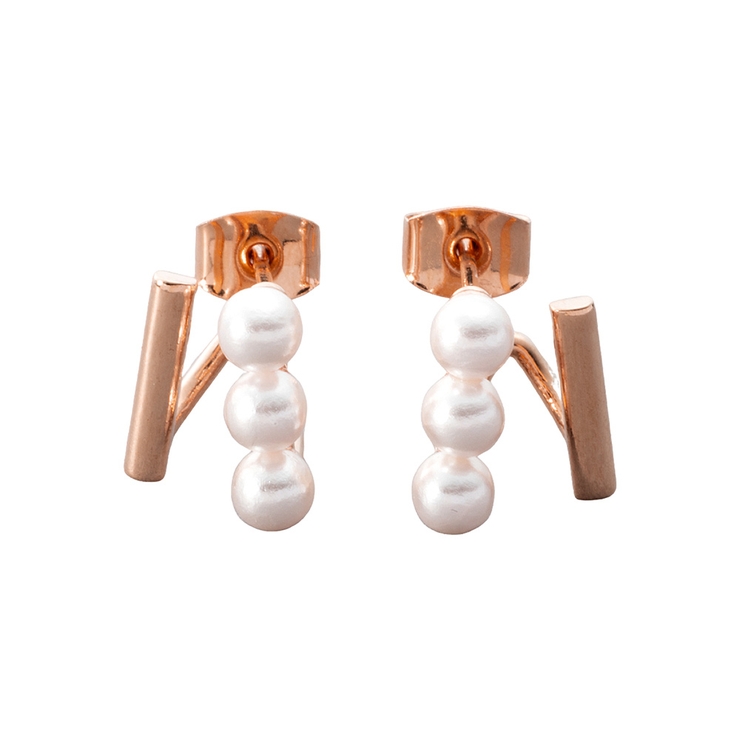 ピンクゴールド | ピアス 金属アレルギー ニッケルフリー | CREAM-DOT