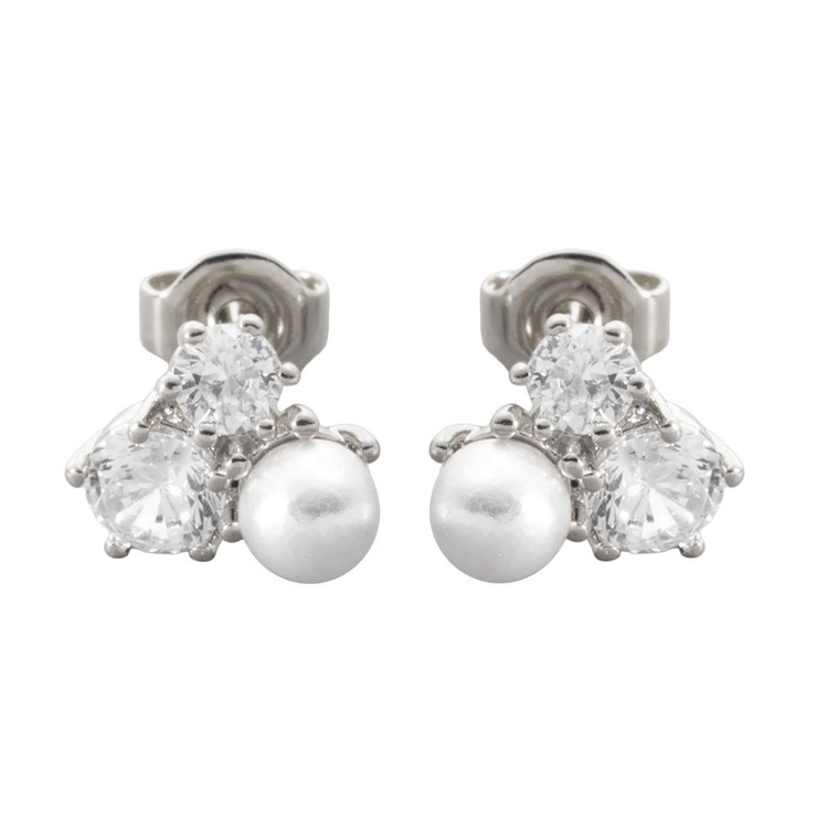 B：シルバー | 選べる イヤリング ピアス | CREAM-DOT