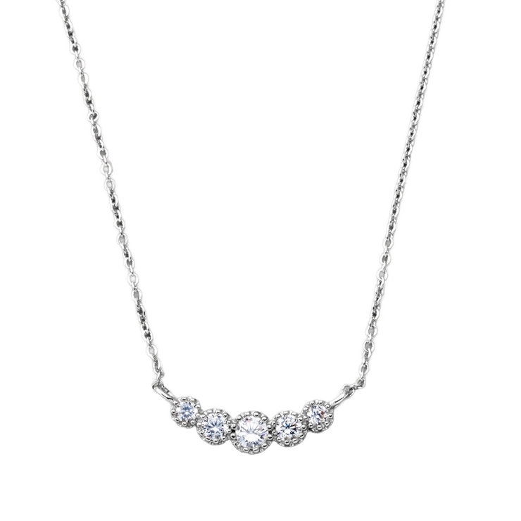 シルバー | 金属アレルギー対応 ネックレス ニッケルフリー | CREAM-DOT