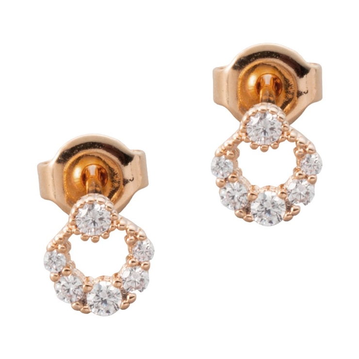 ピンクゴールド | 金属アレルギー対応 ピアス ニッケルフリー | CREAM-DOT