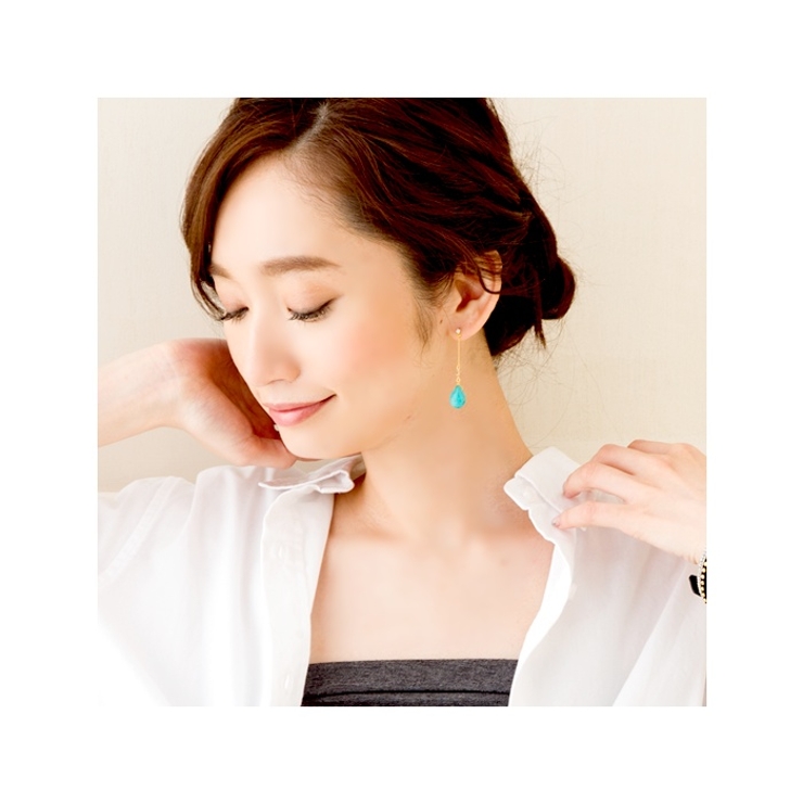 ピアス ニッケルフリー 18Kコーティング | CREAM-DOT | 詳細画像6 