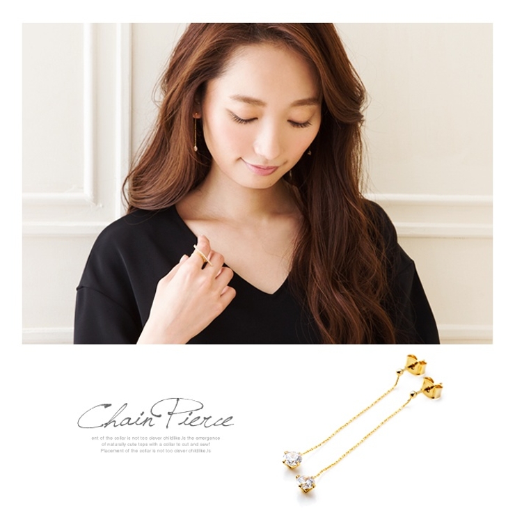 ピアス 金属アレルギー ニッケルフリー | CREAM-DOT | 詳細画像6 